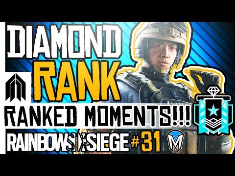 RAINBOW SIX SIEGE - RANKED MOMENTS #31 - Diamond Ranked Squad - Pro League Players