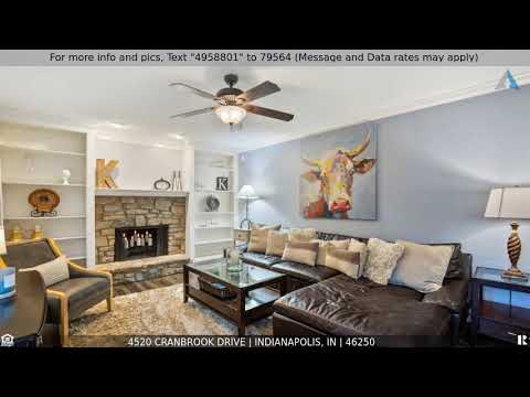Priced at $425,000 - 4520 Cranbrook Drive, Indianapolis, IN 46250