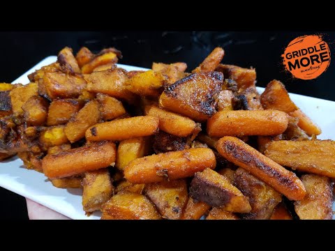 Honey Glazed Sweet Potatoes and Carrots on the Blackstone Griddle