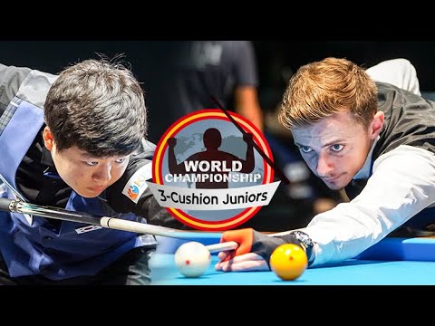 3-Cushion World Championship Juniors 2018 Turkey - Cho Myung-Woo vs Gwendal Marechal