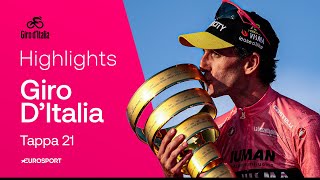 La passerella rosa di Yates sul circuito di Roma al Giro 2025