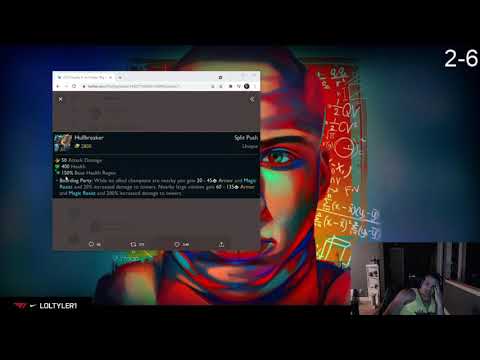 Tyler1 reacts to new splitpush item