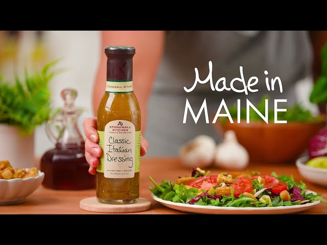Vídeo relacionado con Stonewall Kitchen - Salsa de condimentos Country French Dressing - 330 ml