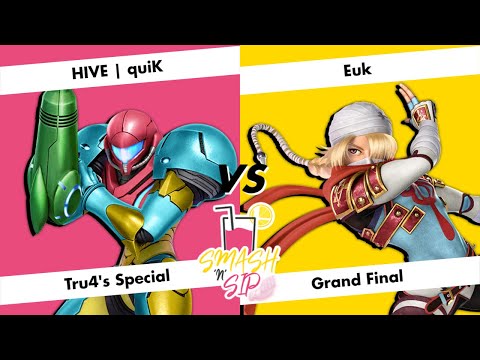 SnSR #39 - Tru4's Special - 12/12 - Grand Final - HIVE | quiK (Samus) vs. Euk (Sheik)