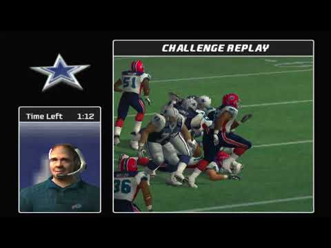 Madden NFL 06 (PS2) bills vs cowboys