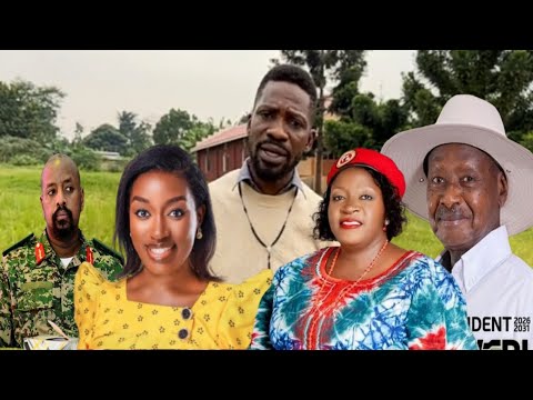 "BOBI WINE" MUSEVENI  AYONGEDE OMUKAABYA AMAZIGA, BABADE YESIGA BAMUWADEYO.