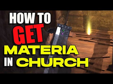 How To Get Yellow Materia in Church - Chapter 8 - Final Fantasy 7 Remake