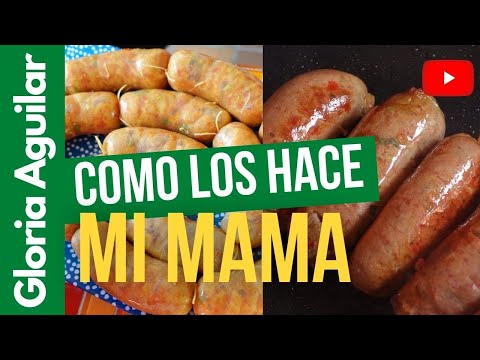 Chorizos Colombianos -🇨🇴 La receta ORIGINAL colombiana de chorizos CASEROS