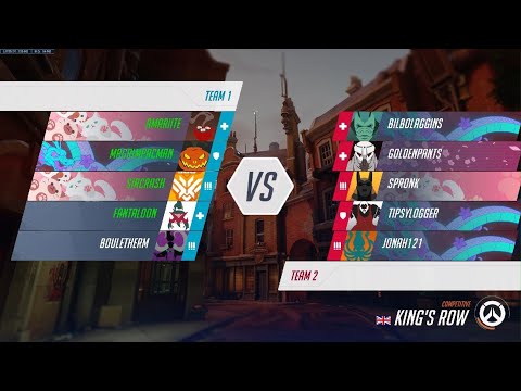 Overwatch 2 Kings Row Close Ranked Match "Mei Saving Game"