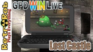 GPD Win Live! Lost Castle. Beat 'em up Roguelite