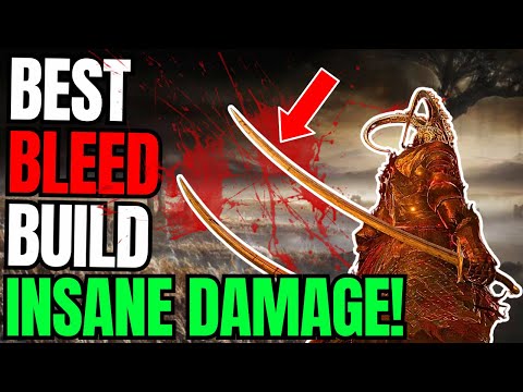 Elden Ring Backhand Blade BLEED Build - BEST OP Bleed Build to Destroy DLC Bosses!