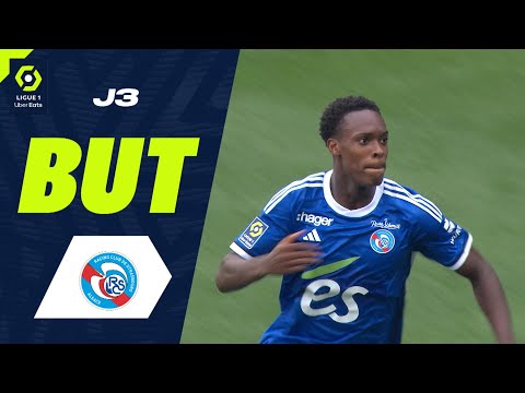 But Emmanuel Esseh EMEGHA (52' - RCSA) RC STRASBOURG ALSACE - TOULOUSE FC (2-0) 23/24