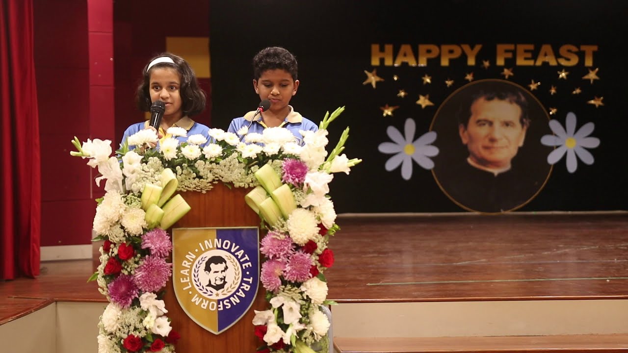 DON BOSCO FEAST DAY CELEBRATION - 31st JAN 2021 & FELICITATION OF IGCSE TOPPERS 2019 - 2020