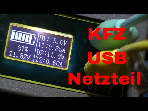 USB Netzteil 24 Watt mit Gleichspannungs Eingang 6-30 Volt von IcStation - eflose #1003