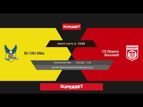 LNBM 2021-2022: BC CSU Sibiu - Dinamo București