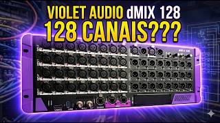 Video thumbnail for 128 CANAIS NUMA CAIXINHA? Conheci a Violet Audio dMix 128 na Semanaudio 2026! by Samuel Alvarenga