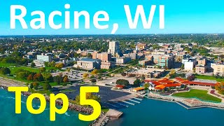 Top 5 things to do in Racine, WI  (SC Johnson Wax Headquarters, Museums, Zoo, downtown, lakefront)
