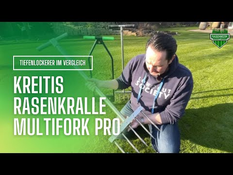 Staunässe im Rasen beseitigen - die besten Handaerifizierer und Tools.