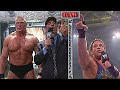 Rob Van Dam And Brock Lesnar Showdown WWE Raw 01 07 2002