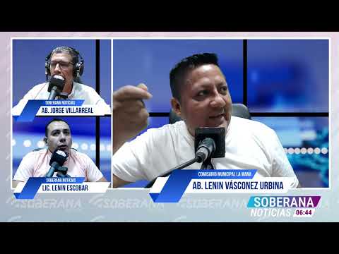 Desarman estructuras de puestos vacíos en la Bahia La Mana. En Radio Soberana 98.7 FM