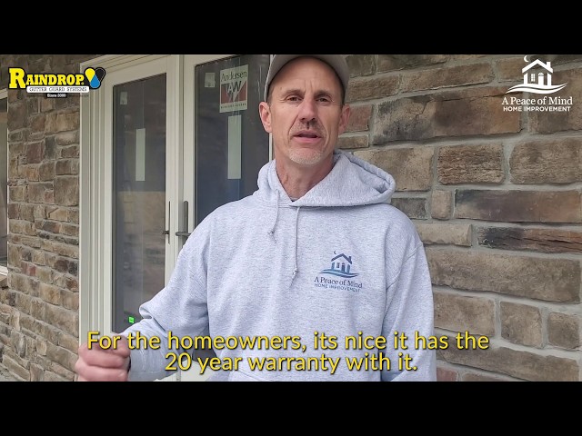 A Peace Of Mind Home Improvement Install and Interview