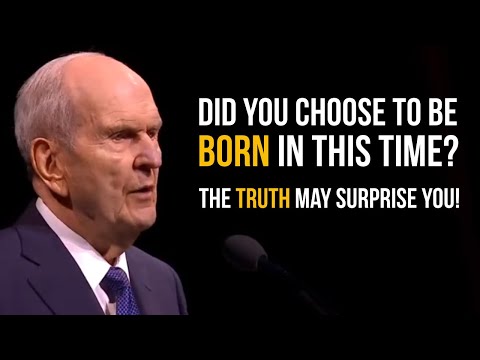 President Nelson Asks: Did You Choose to Be Born in This Time? 🤔 The Truth May Surprise You!
