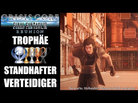 FF7 Reunion Crisis Core STANDHAFTER VERTEIDIGER Trophäe / Erfolg / Errungenschaft - Verteidige Junos