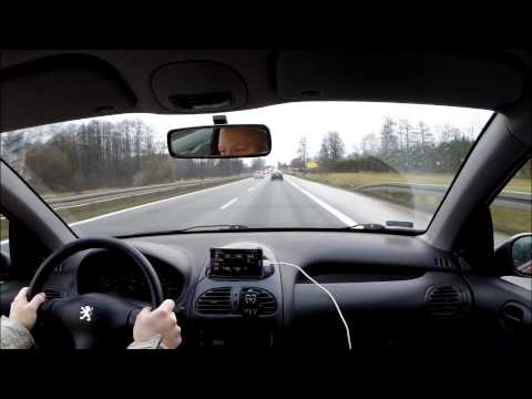 21-12-2014 Driving an Peugeot 206 Part 1