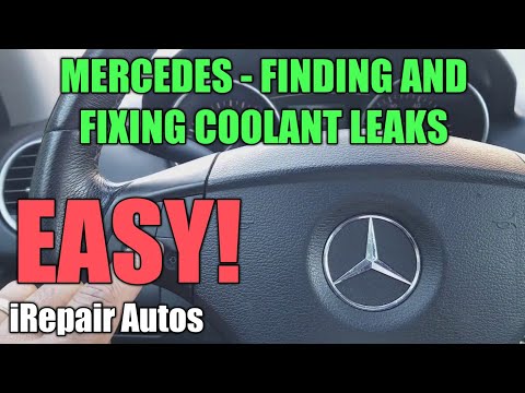 Fixing Mercedes Coolant Leaks - YouTube