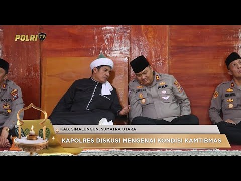 KAPOLRES SIMALUNGUN MENGGELAR SAFARI RAMADAN PRESISI