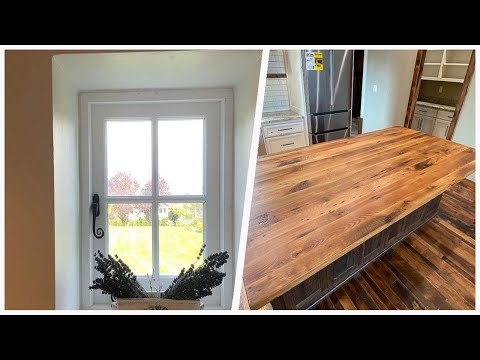 75 Kitchen With Shiplap Backsplash And Brown Countertops Design Ideas You'll Love ⭐️