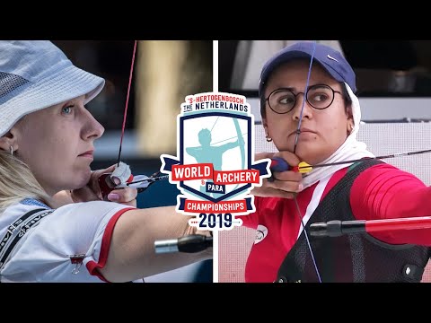 Svetlana Barantseva v Zarha Nemati – recurve women bronze | Den Bosch 2019 World Para Championships
