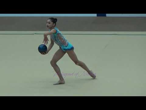 Arzu JALILOVA (AZE) ball - 2018 Corbeil junior AA