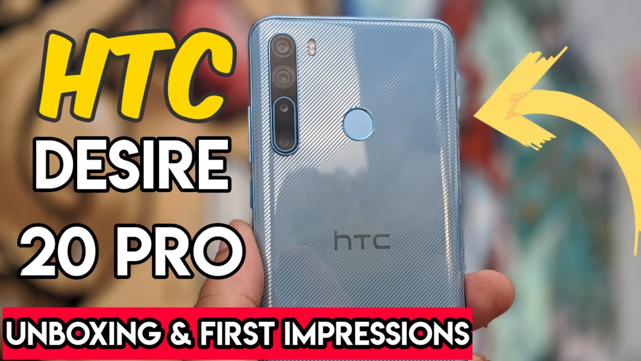 HTC Desire 20 PRO Unboxing & First Impression! HTC is back in 2020!