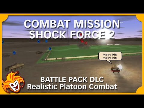 Combat Mission Shock Force 2 ~ Battle Pack DLC ~ Realistic Platoon Level Combat