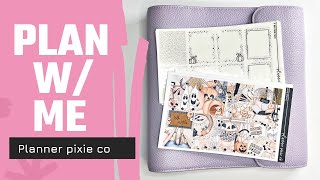 Plan w/ Me “Boho Spooks” ft Planner Pixie Co
