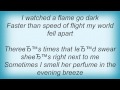 Tracy Lawrence - Speed Of Flight Lyrics