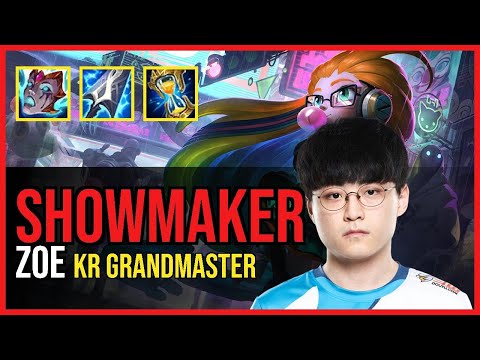 ShowMaker - ZOE vs. JAYCE Mid | KR Grandmaster