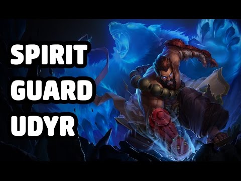 SPIRIT GUARD UDYR SKIN SPOTLIGHT - LEAGUE OF LEGENDS