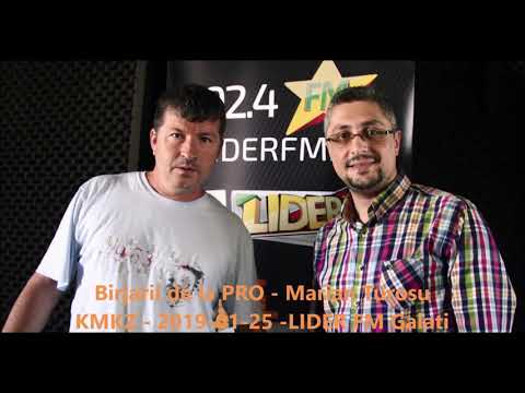 Birjarii de la PRO   Marian Turosu KMKZ   2019 01 25  LIDER FM Galati