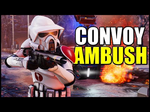 Republic Military Convoy AMBUSHED! - XCOM 2: Clone Wars Conversion Mod S3E4