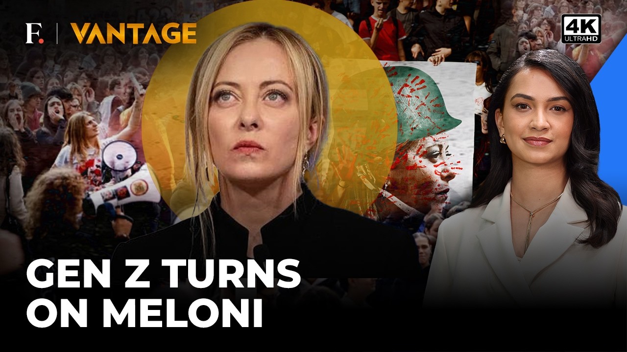 Gen Z vs Meloni: Young Italian Voters Are Turning Against The Government | Vantage on Firstpost | 4K