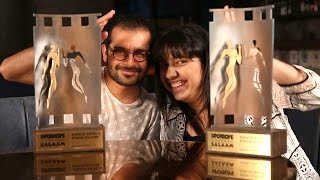 Shakun Batra and Ayesha DeVitre in Conversation with Khalid Mohamed | SpotboyE Salaams Winner Speaks video