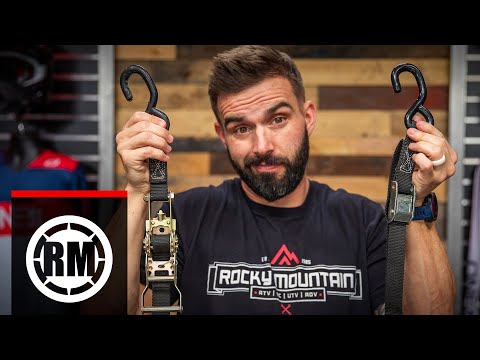 Choosing the Best Tie Down Strap for Your Motorcycle, ATV or UTV