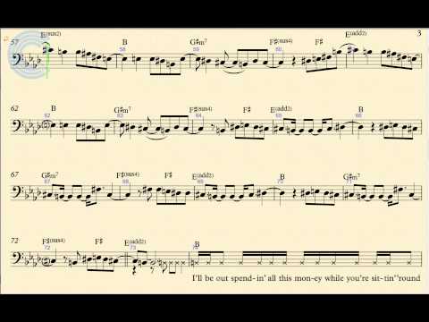 Trombone - Payphone - Maroon 5 and Wiz Khalifa - Sheet Music, Chords, & Vocals