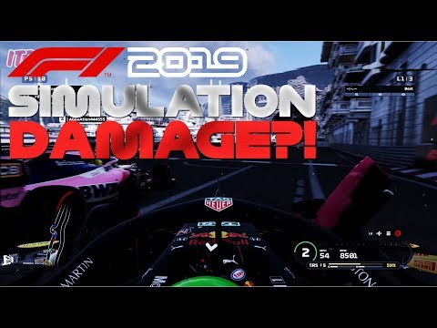 F1 2019 - MONACO SIMULATION DAMAGE
