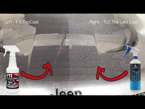 F11 TopCoat vs. The Last Coat - Part 2 - Water Test | You Won't Believe The Results!