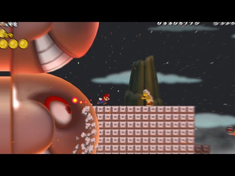Mario running for his life