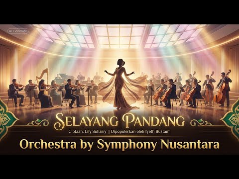 SELAYANG PANDANG – Cipt. LILY SUHAIRY | IYETH BUSTAMI | Orchestra by Symphony Nusantara |Lagu Melayu