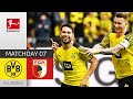 8th straight home win for BVB! | Borussia Dortmund - FC Augsburg 2-1 | All Goals | MD 7 – Bundesliga